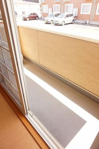 クリスタル　Ｂのバルコニー
