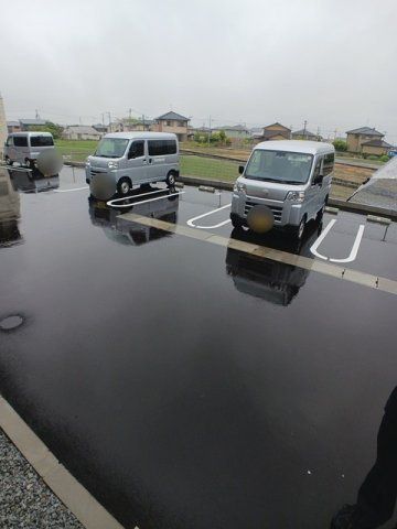 アプファールドⅠの駐車場