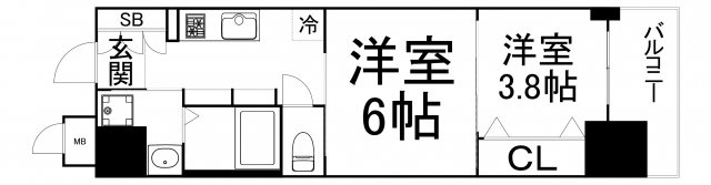 【間取り】 | ファーストレジデンス玉造