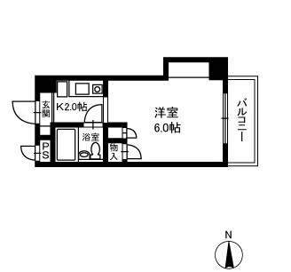 ベルデ中山の間取り