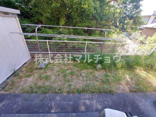 芳養松原戸建ての庭|お庭も活用できます
