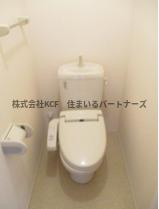 モンテカスカーダB棟のトイレ|清潔感のあるトイレです