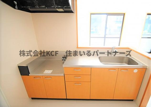 ヴィルヌーブ小森野のキッチン|お料理しやすいキッチンです