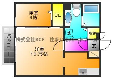 ブリエヴェール都の間取り