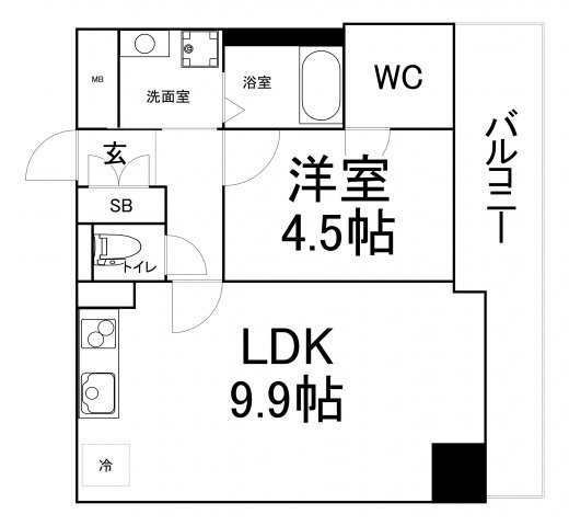 【間取り】 | オルゴグラート森ノ宮南館