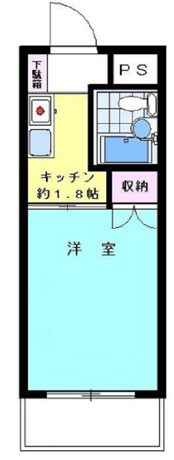 ハイタウン蒲田の間取り