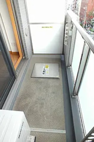 墨田区両国１丁目の賃貸マンションのバルコニー