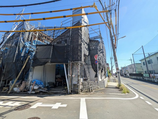 八王子市　上野町　新築一戸建て　３期の外観|～八王子駅徒歩15分　ZEH水準の省エネハウス　人気条件の南西角地～
