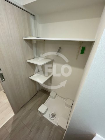 Miele昭和町の洗面所|silus昭和町（シルス昭和町）　室内洗濯機置き場
