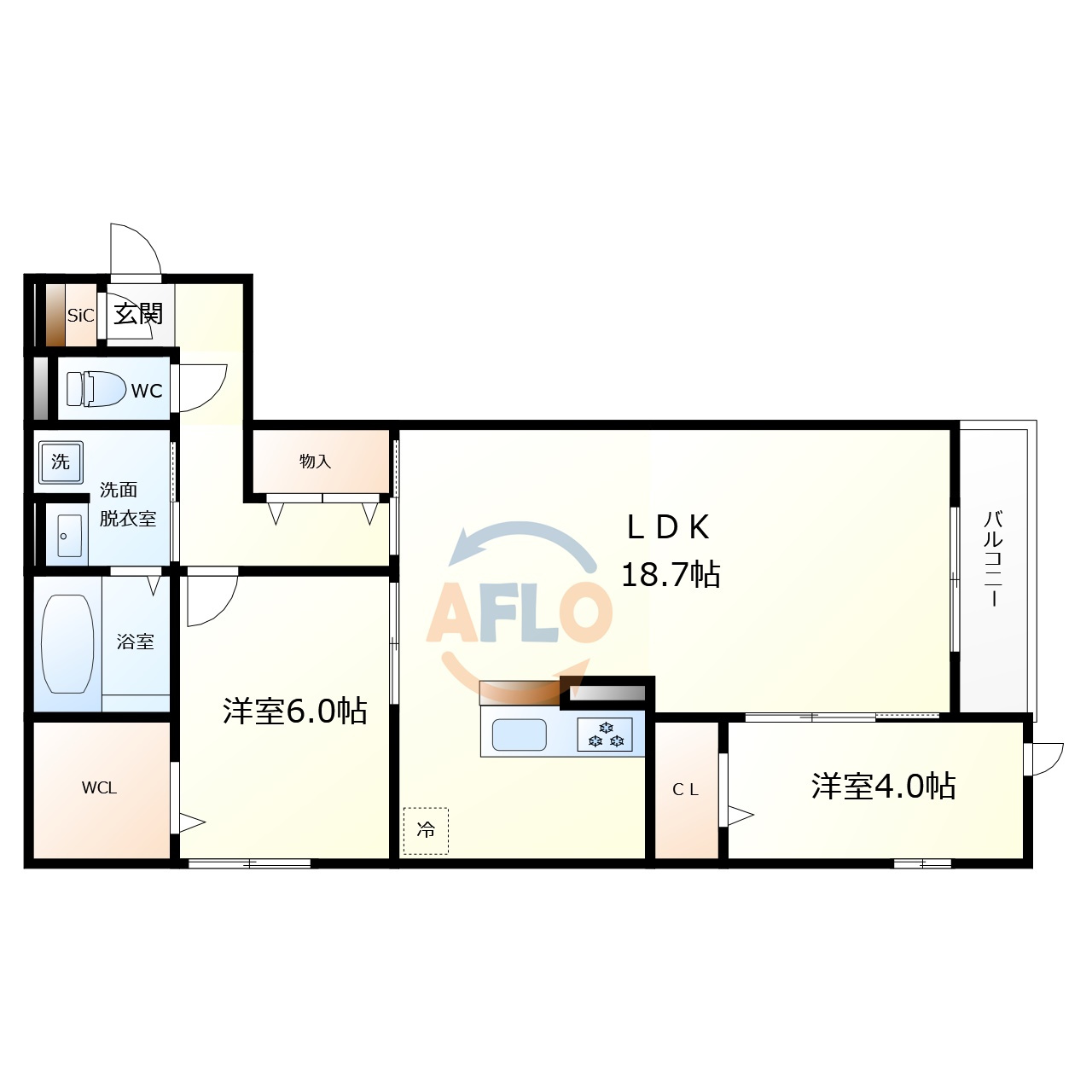 Raccolt阪南町（ラコルト阪南町）　阪南小学校区の間取り|Raccolt阪南町（ラコルト阪南町）　　間取り