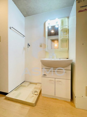 【洗面所】 | カシェット緑橋 | 同マンション別部屋　参考写真