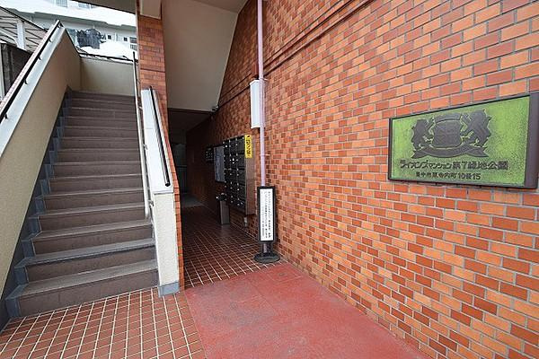ライオンズマンション第7緑地公園のエントランス