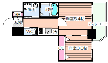 【間取り】 | ファーストステージ江坂広芝町