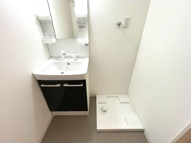 ジーメゾン寝屋川秦町ルシェールの洗面所