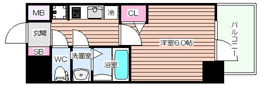 【間取り】 | グランカリテ北梅田