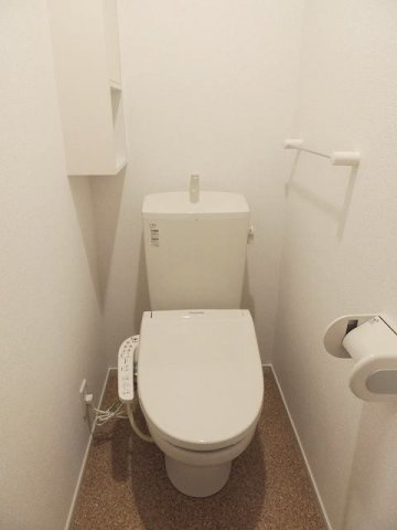ユウアイグランデ　みどりの南Ａのトイレ|シンプルで使いやすいトイレです
