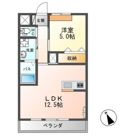 エスカーザの間取り