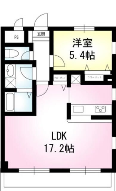 メゾン・ド・和の間取り|間取りです。