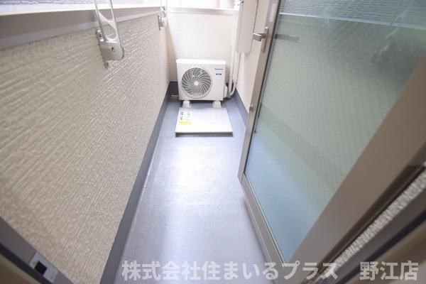 フジパレス太子橋Ⅴ番館のバルコニー