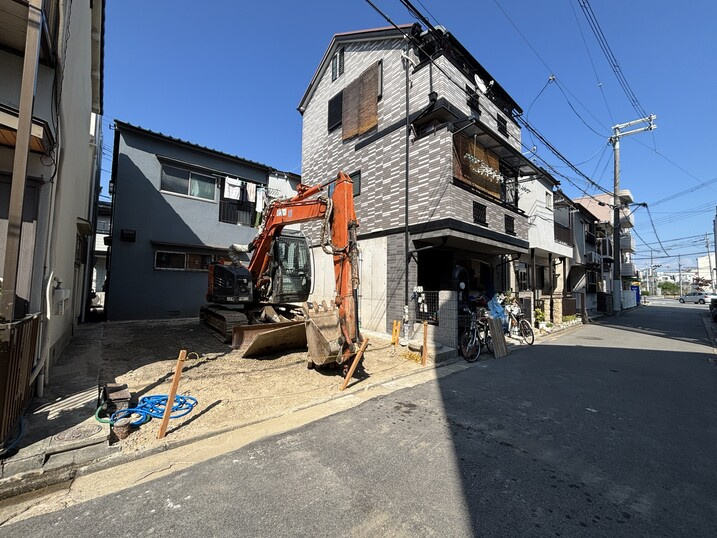 吹田市穂波町　新築戸建の外観