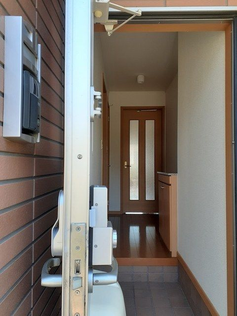 クラール　アロッジオの玄関