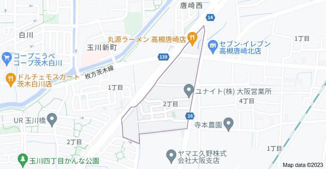 プラシードの地図