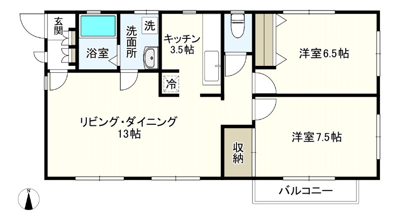 アゼリアオオバの間取り