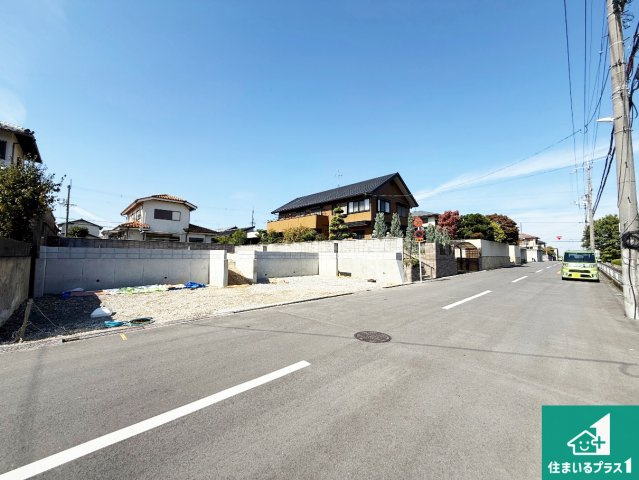 ◆大阪狭山市大野台　第1期　新築一戸建ての前面道路含む現地写真|周辺は落ち着いた街並みの住宅地！子育てがしやすい住環境です！まだ未完成ですが、現地でしかわからない事もございます。是非一度ご覧ください。
