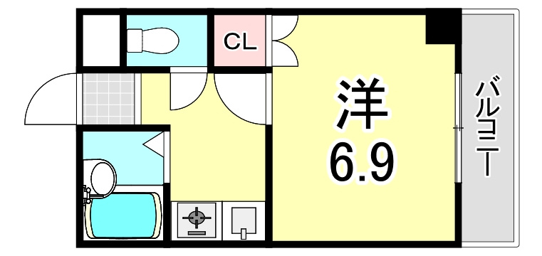 アベニュー曙の間取り