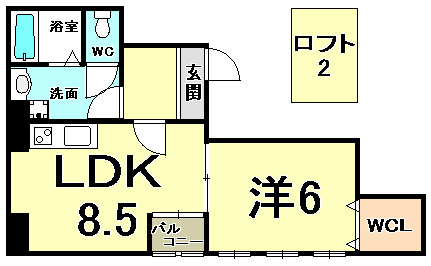 サンビルダーパールビルの間取り
