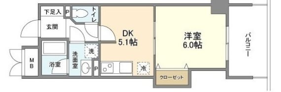 とけいや館 北野坂の間取り