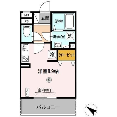 メゾン’Q’の間取り