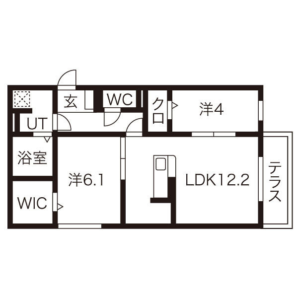 ダイヤハウスⅤの間取り