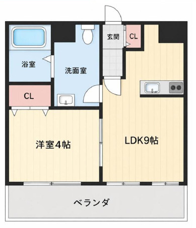 ジェイルミナの間取り
