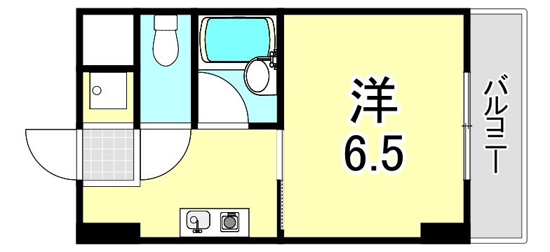 グランツ夙川の間取り