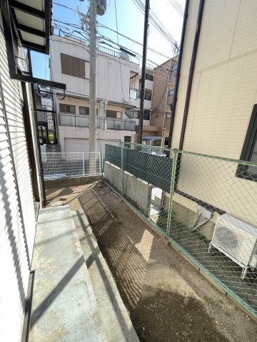 シティハイムフォーサン御影のバルコニー