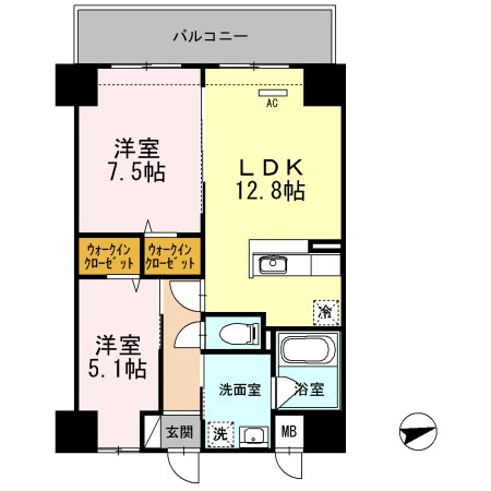 THYMEの間取り