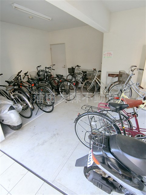 サンセール　クールのその他共用部分|屋根付きの駐輪場