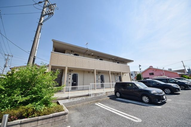 【外観】 | ハイツ ハピネス | 落ち着いた雰囲気の外観です