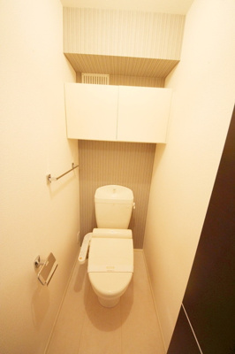 【トイレ】 | ハイツ ハピネス | ゆったりとした空間のトイレです