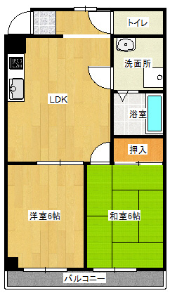 DITA笠松通の間取り