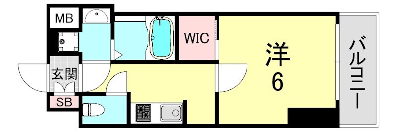 W-STYLE難波の間取り