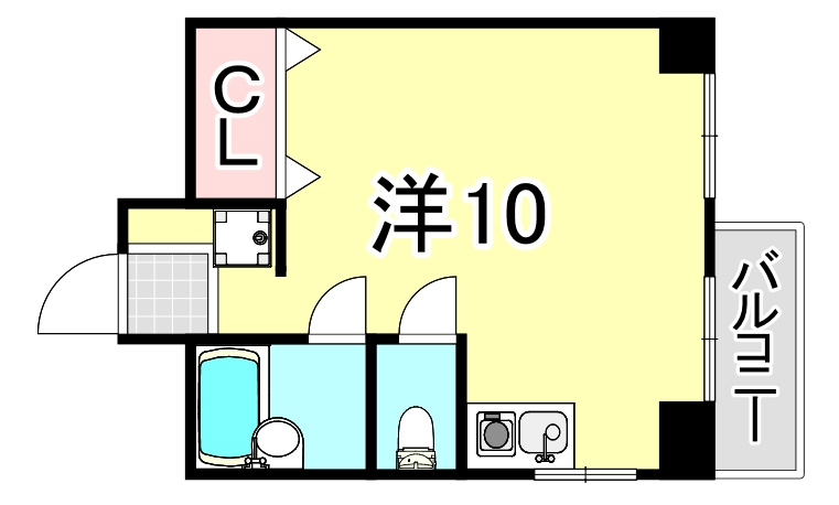 六番館の間取り