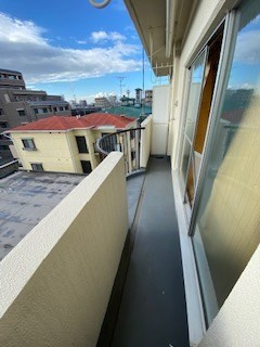 リアライズ御影のバルコニー