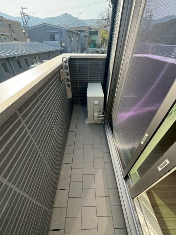 ベルリード須磨のバルコニー