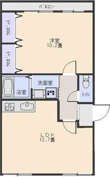 灘ハイツの間取り