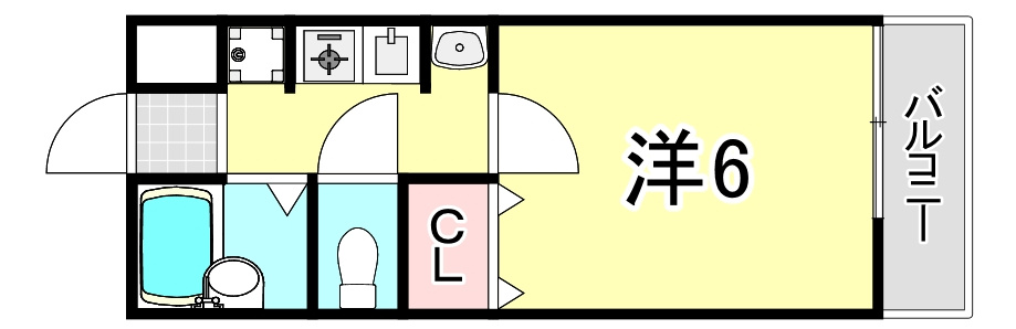 ステラハウス8の間取り