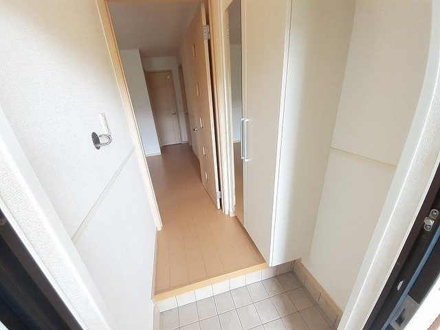 アンジュＡの玄関|ゆったりとした玄関です