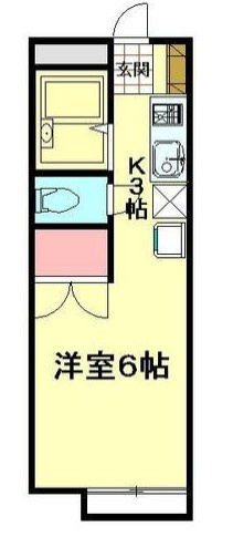 エステートピア大門の間取り