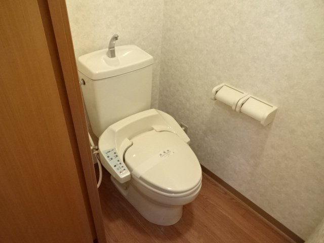 ソレイユ壱番館のトイレ|シャワー付トイレ